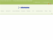 Tablet Screenshot of diomune.com